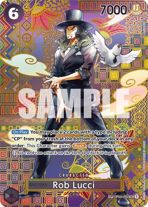 Rob Lucci (SP) - One Piece Card Game card