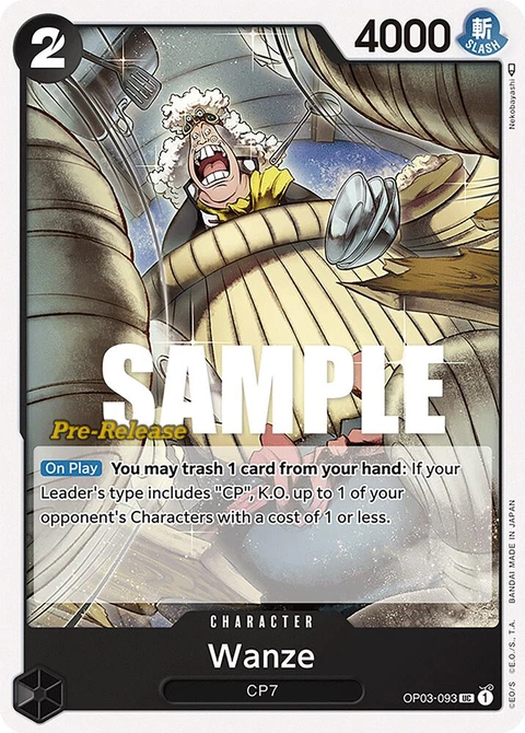 Wanze - One Piece Card Game card