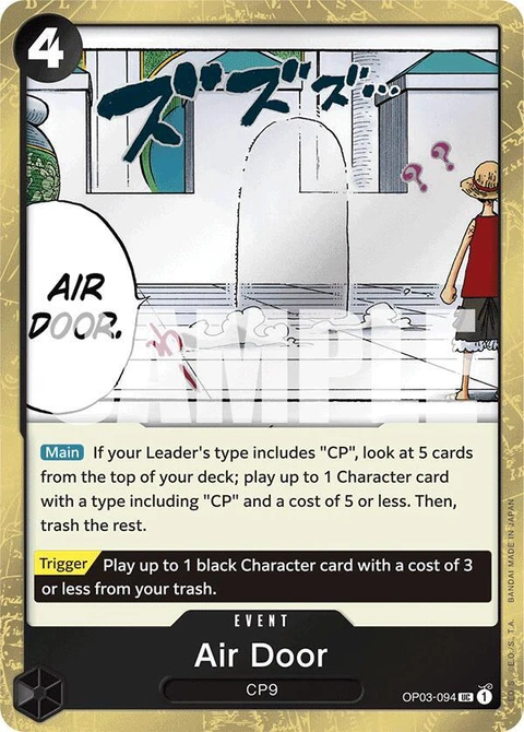 Air Door (Jolly Roger Foil) - One Piece Card Game card