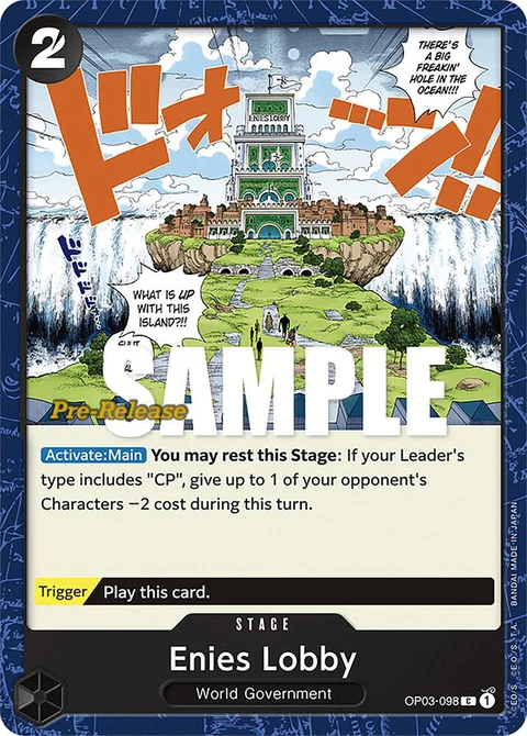 Enies Lobby - One Piece Card Game card