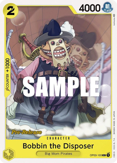 Bobbin the Disposer - One Piece Card Game card