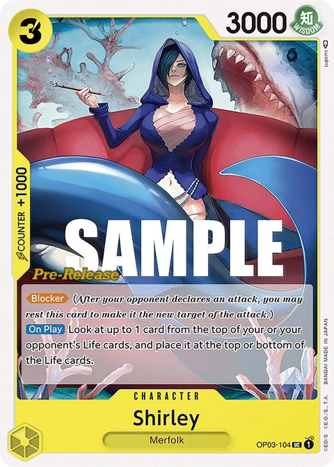 Shirley - One Piece Card Game card
