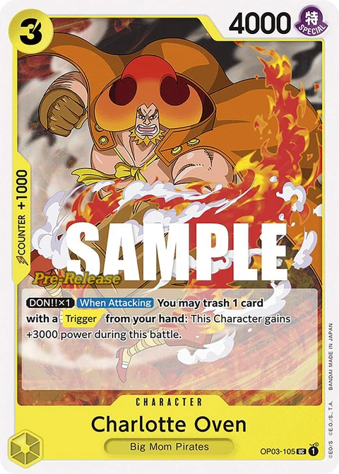 Charlotte Oven - One Piece Card Game card