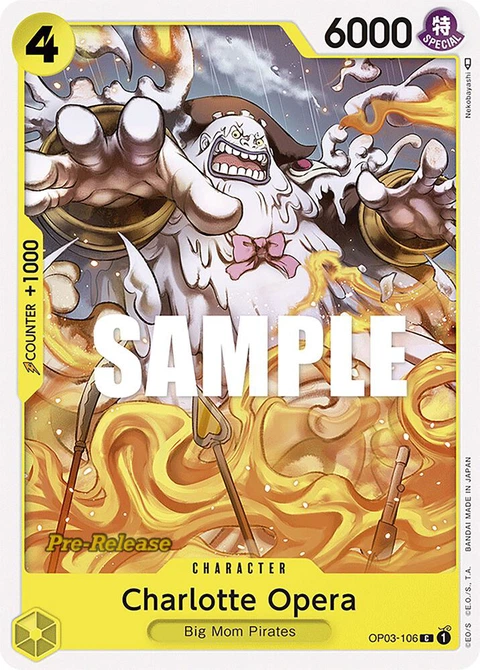 Charlotte Opera - One Piece Card Game card
