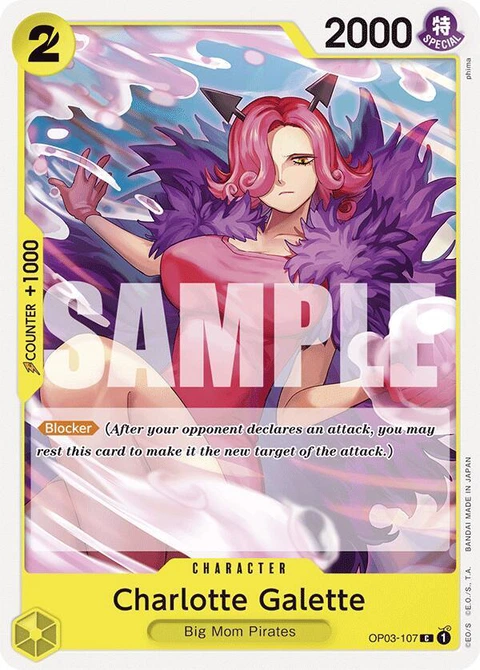 Charlotte Galette - One Piece Card Game card
