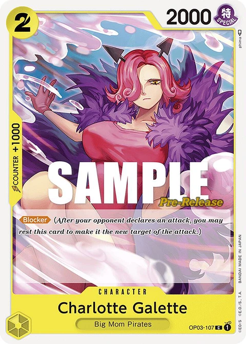 Charlotte Galette - One Piece Card Game card