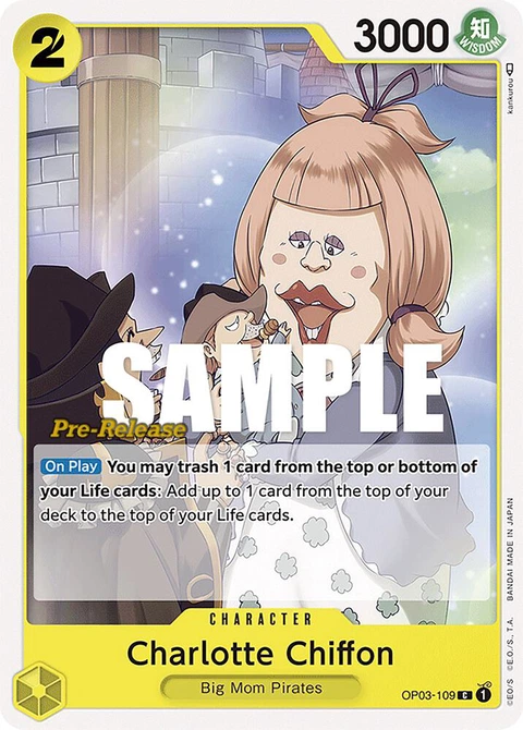 Charlotte Chiffon - One Piece Card Game card