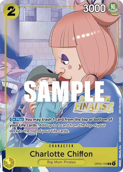 Charlotte Chiffon (Online Regional 2023) - One Piece Card Game card