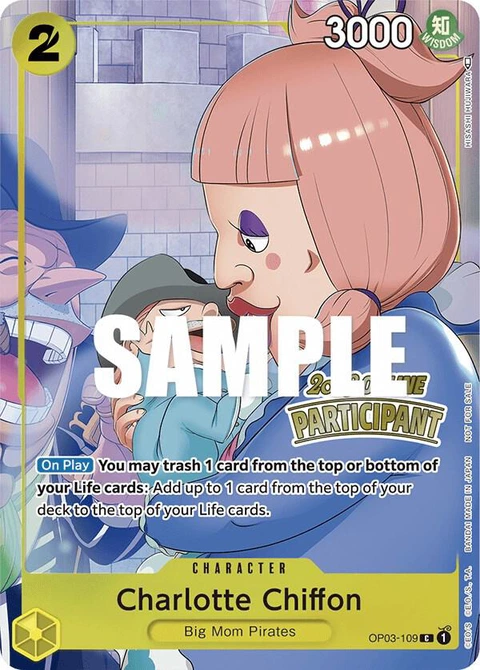 Charlotte Chiffon (Online Regional 2023) - One Piece Card Game card