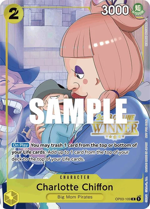 Charlotte Chiffon (Offline Regional 2023) - One Piece Card Game card
