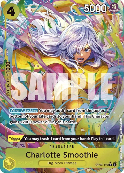 Charlotte Smoothie (Alternate Art) - One Piece Card Game card