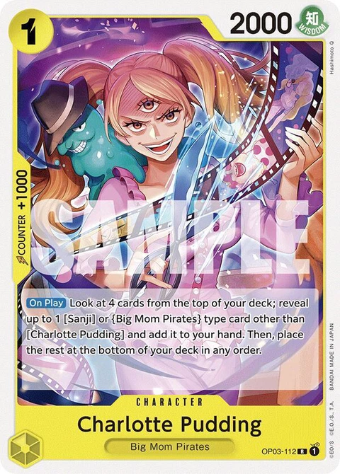 Charlotte Pudding - One Piece Card Game card