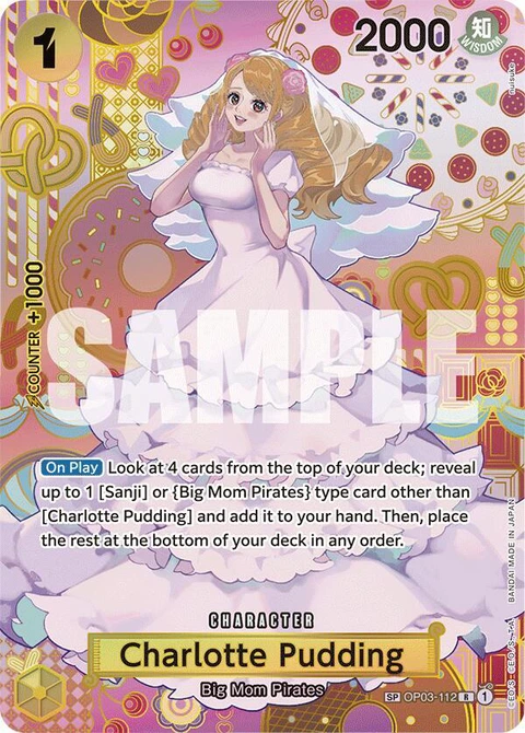 Charlotte Pudding (SP) - One Piece Card Game card