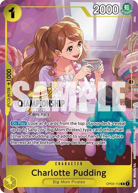 Charlotte Pudding (CS 25-26 Celebration Pack) - One Piece Card Game card