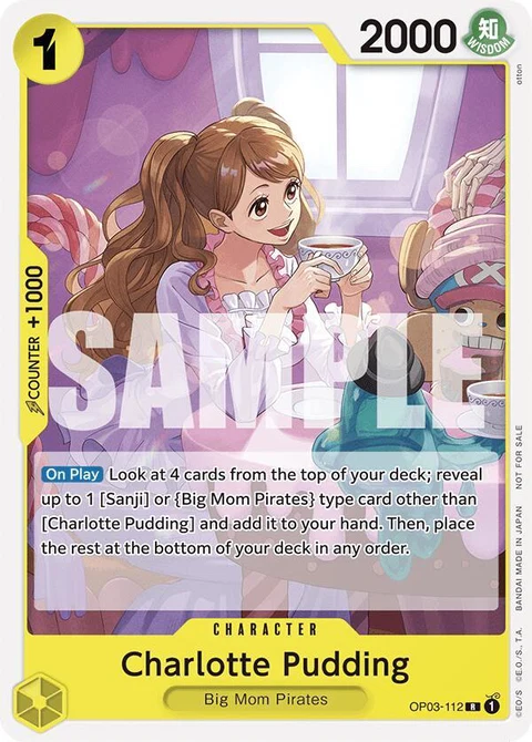 Charlotte Pudding (Tournament Pack 2024 Oct.-Dec.) - One Piece Card Game card