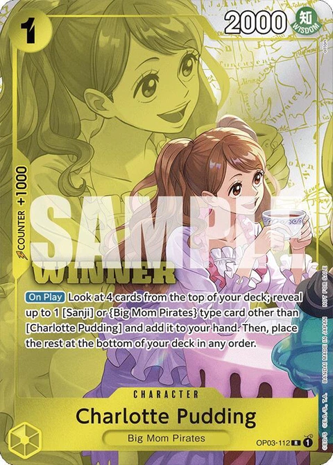 Charlotte Pudding (Winner Pack 2024 Oct.-Dec.) - One Piece Card Game card