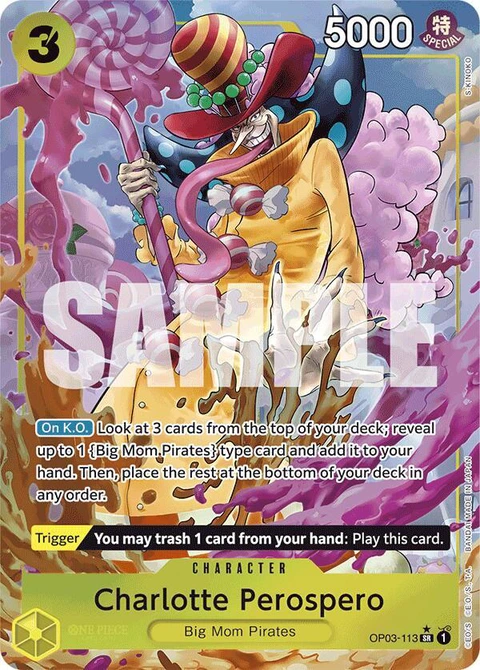 Charlotte Perospero (Alternate Art) - One Piece Card Game card