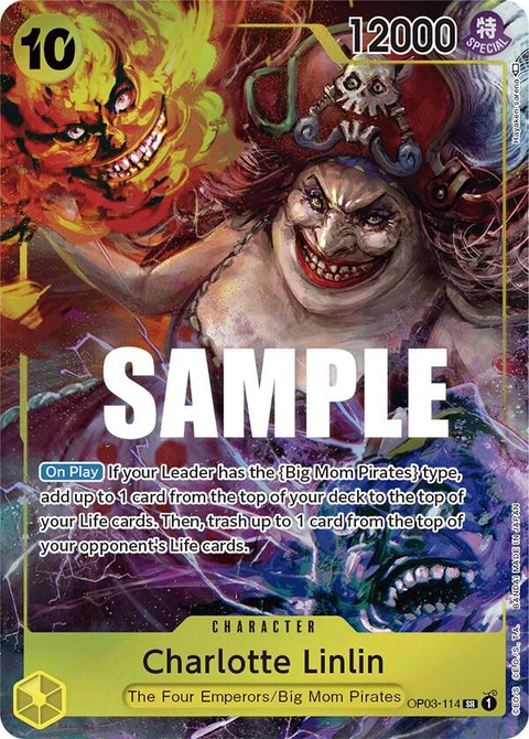 Charlotte Linlin (Alternate Art) - One Piece Card Game card