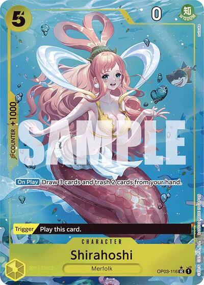 Shirahoshi (Full Art) - One Piece Card Game card