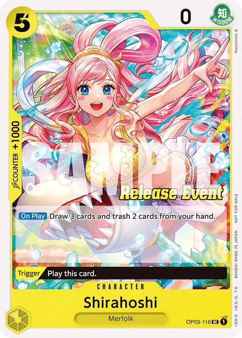 Shirahoshi (ST15 - ST20 Release Event Pack) - One Piece Card Game card