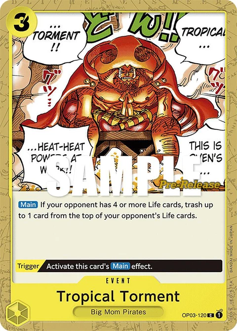 Tropical Torment - One Piece Card Game card