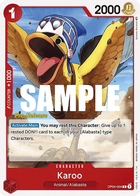 Karoo - One Piece Card Game card