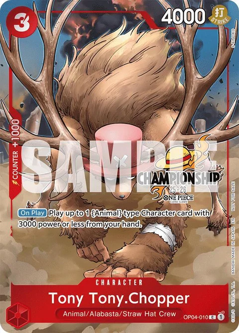 Tony Tony.Chopper (CS 25-26 Celebration Pack) - One Piece Card Game card