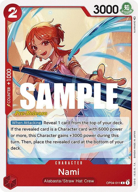 Nami - One Piece Card Game card