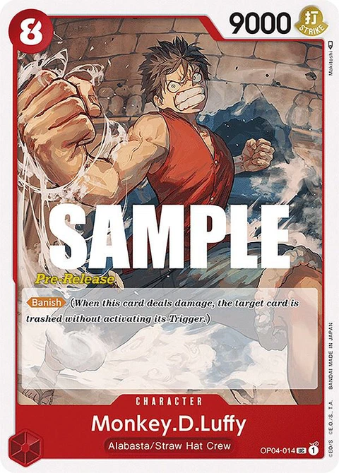 Monkey.D.Luffy - One Piece Card Game card