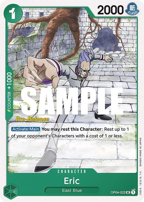 Eric - One Piece Card Game card