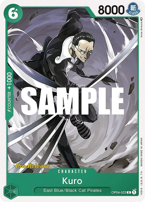 Kuro - One Piece Card Game card