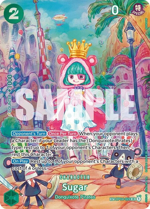Sugar (SP) - One Piece Card Game card