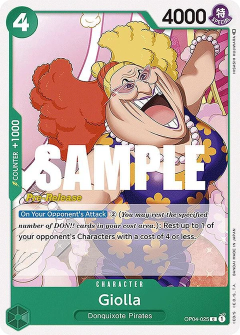 Giolla - One Piece Card Game card