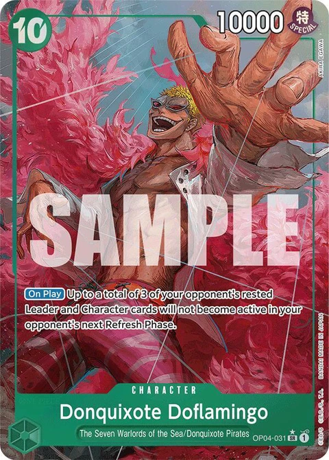 Donquixote Doflamingo (Alternate Art) - One Piece Card Game card