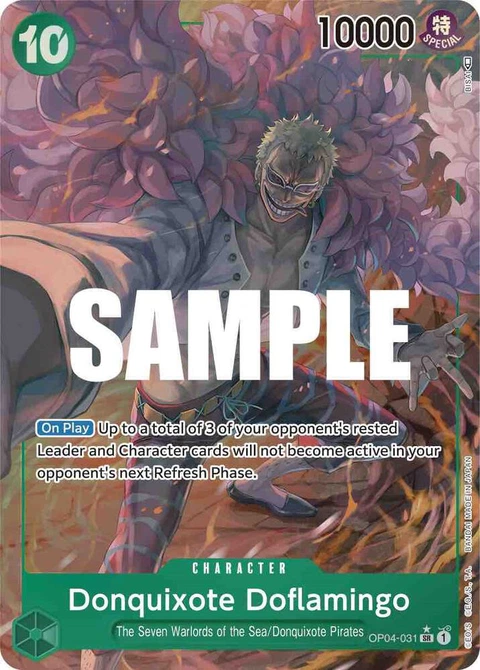 Donquixote Doflamingo (Alternate Art) - One Piece Card Game card