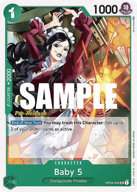 Baby 5 - One Piece Card Game card