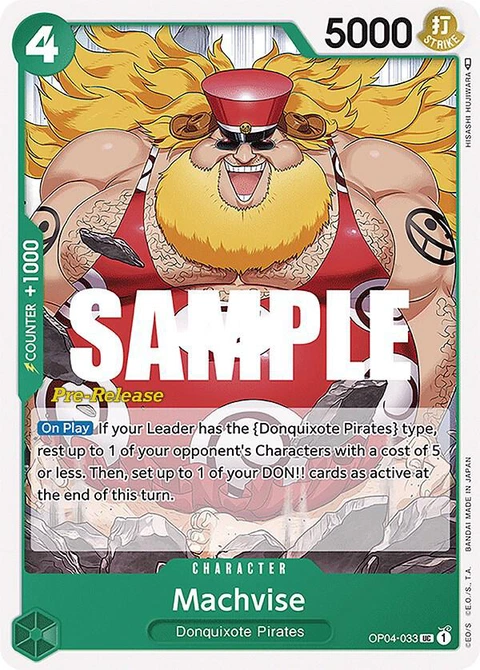 Machvise - One Piece Card Game card