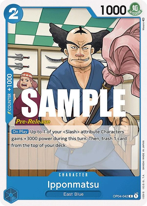 Ipponmatsu - One Piece Card Game card