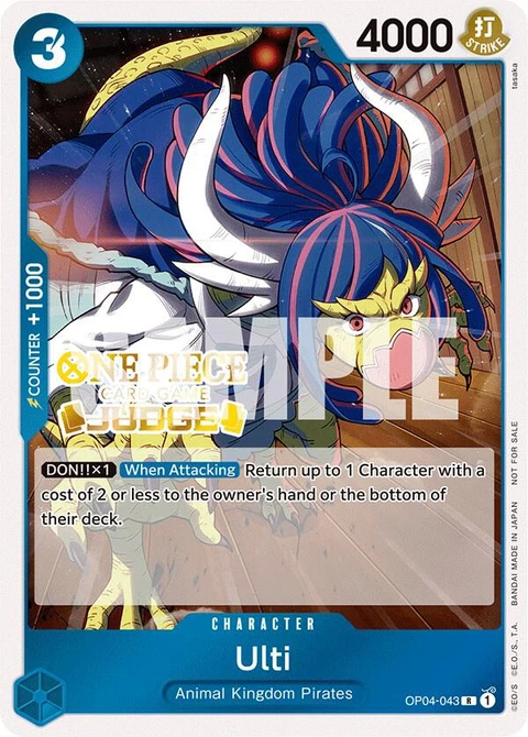 Ulti (Judge Pack Vol. 3) - One Piece Card Game card