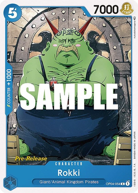 Rokki - One Piece Card Game card