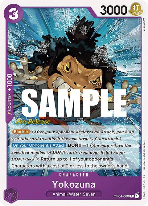 Yokozuna - One Piece Card Game card
