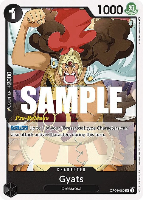 Gyats - One Piece Card Game card