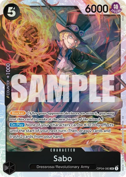 Sabo (Reprint) - One Piece Card Game card