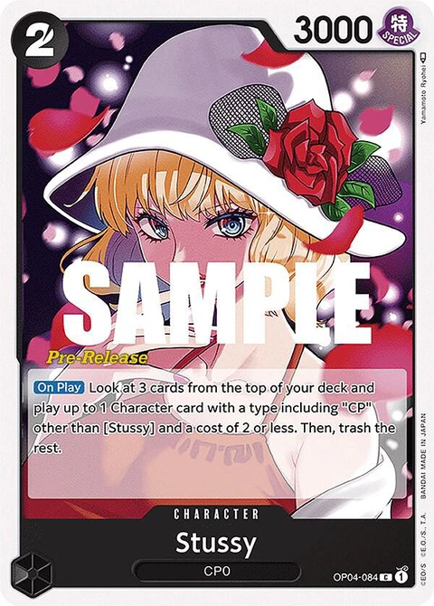 Stussy - One Piece Card Game card