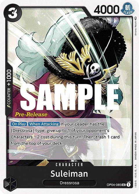 Suleiman - One Piece Card Game card