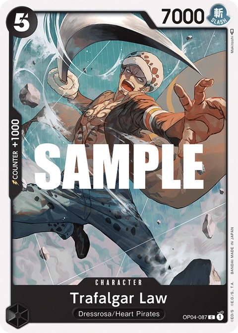 Trafalgar Law (Welcome Pack Vol. 1) - One Piece Card Game card