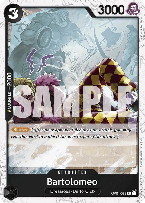 Bartolomeo (Jolly Roger Foil) - One Piece Card Game card