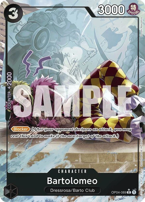 Bartolomeo (Full Art) - One Piece Card Game card