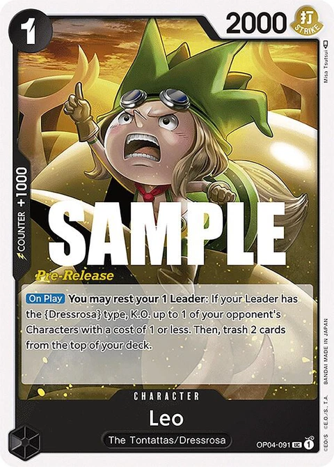 Leo - One Piece Card Game card