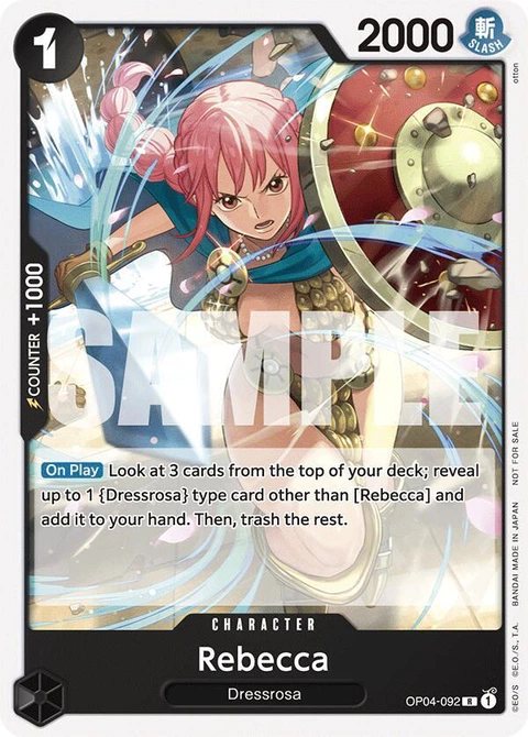 Rebecca (Tournament Pack 2025 Vol. 2) - One Piece Card Game card